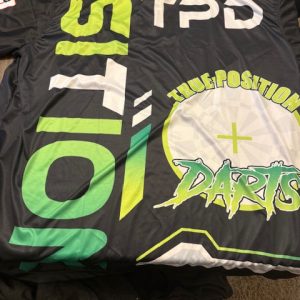 Custom Jersey: Green / Black